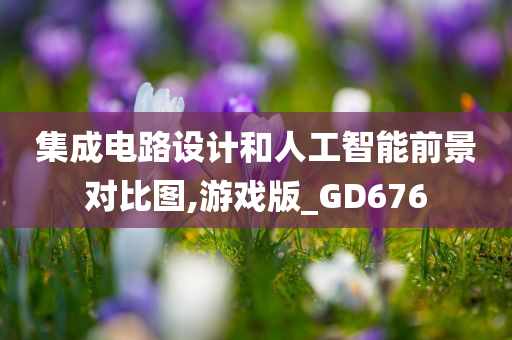 集成电路设计和人工智能前景对比图,游戏版_GD676