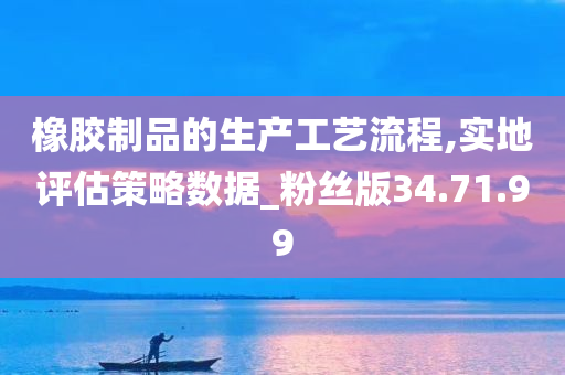 橡胶制品的生产工艺流程,实地评估策略数据_粉丝版34.71.99