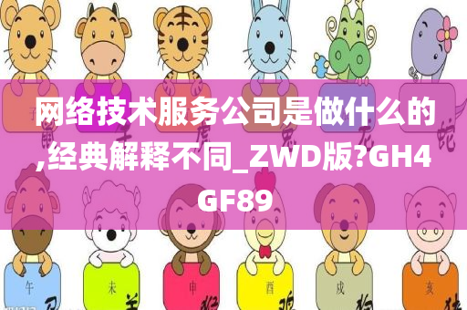 网络技术服务公司是做什么的,经典解释不同_ZWD版?GH4GF89