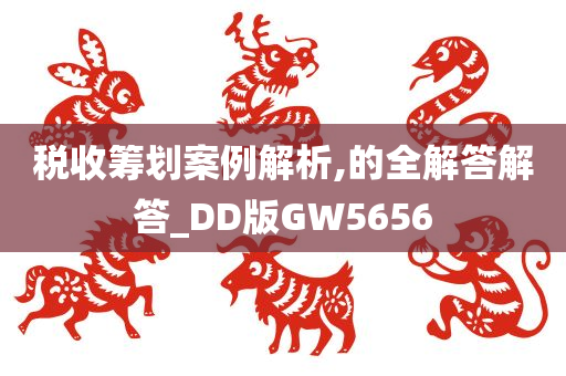 税收筹划案例解析,的全解答解答_DD版GW5656