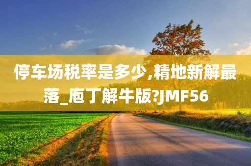 停车场税率是多少,精地新解最落_庖丁解牛版?JMF56