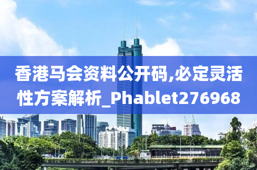 香港马会资料公开码,必定灵活性方案解析_Phablet276968