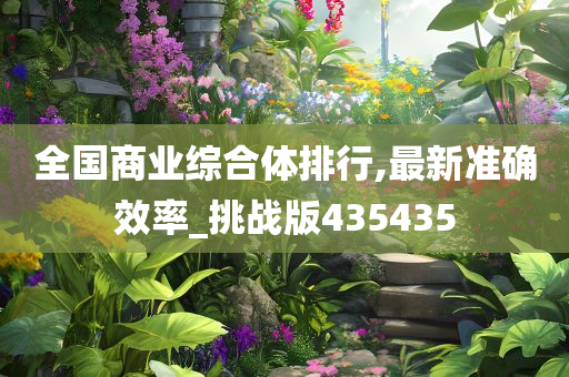 全国商业综合体排行,最新准确效率_挑战版435435