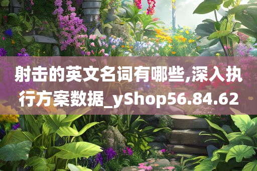 射击的英文名词有哪些,深入执行方案数据_yShop56.84.62