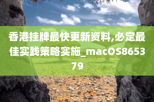 香港挂牌最快更新资料,必定最佳实践策略实施_macOS865379