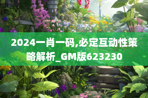 2024一肖一码,必定互动性策略解析_GM版623230