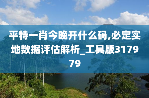 平特一肖今晚开什么码,必定实地数据评估解析_工具版317979