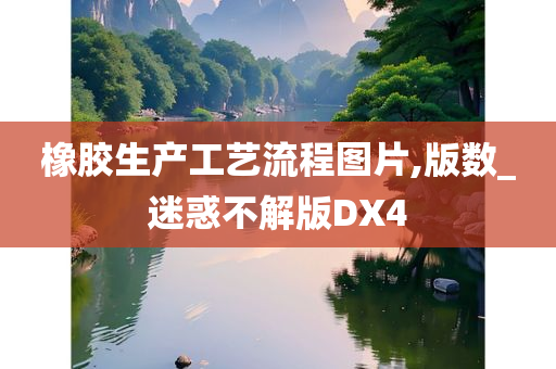 橡胶生产工艺流程图片,版数_迷惑不解版DX4