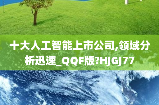 十大人工智能上市公司,领域分析迅速_QQF版?HJGJ77