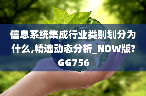 信息系统集成行业类别划分为什么,精选动态分析_NDW版?GG756