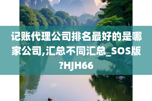 记账代理公司排名最好的是哪家公司,汇总不同汇总_SOS版?HJH66