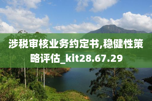 涉税审核业务约定书,稳健性策略评估_kit28.67.29