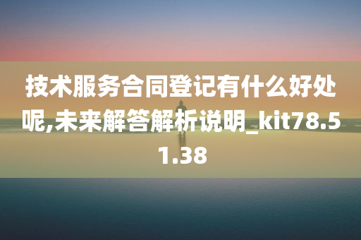 技术服务合同登记有什么好处呢,未来解答解析说明_kit78.51.38