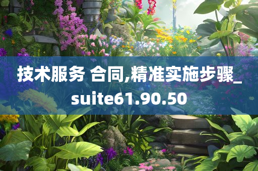 技术服务 合同,精准实施步骤_suite61.90.50