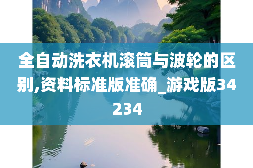 全自动洗衣机滚筒与波轮的区别,资料标准版准确_游戏版34234