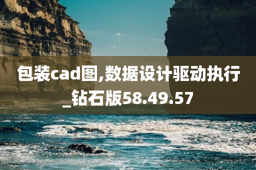 包装cad图,数据设计驱动执行_钻石版58.49.57