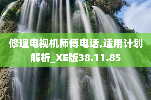 修理电视机师傅电话,适用计划解析_XE版38.11.85