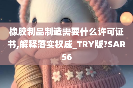 橡胶制品制造需要什么许可证书,解释落实权威_TRY版?SAR56