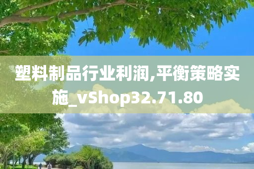 塑料制品行业利润,平衡策略实施_vShop32.71.80