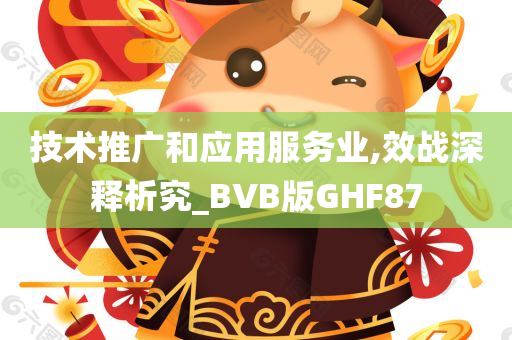 技术推广和应用服务业,效战深释析究_BVB版GHF87