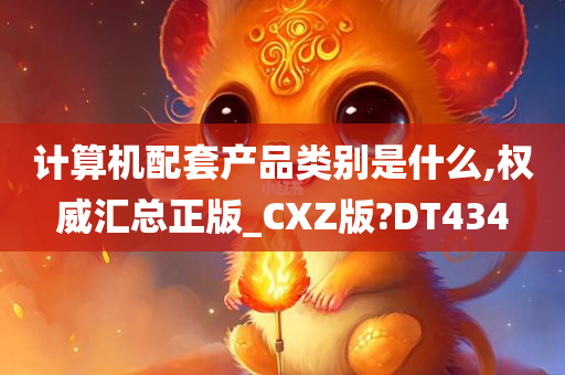 计算机配套产品类别是什么,权威汇总正版_CXZ版?DT434