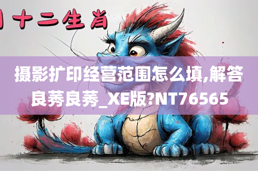 摄影扩印经营范围怎么填,解答良莠良莠_XE版?NT76565