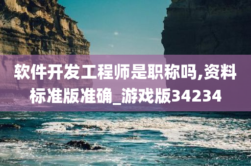 软件开发工程师是职称吗,资料标准版准确_游戏版34234