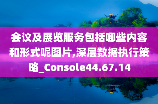 会议及展览服务包括哪些内容和形式呢图片,深层数据执行策略_Console44.67.14