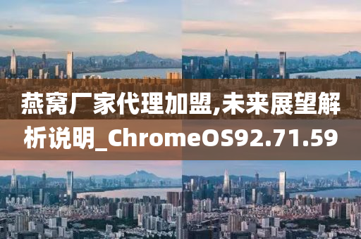 燕窝厂家代理加盟,未来展望解析说明_ChromeOS92.71.59