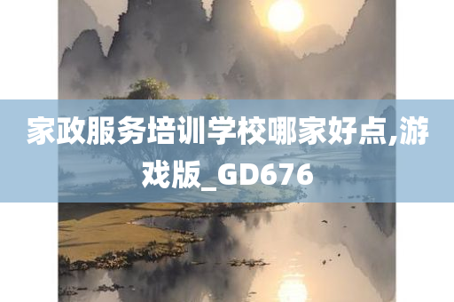 家政服务培训学校哪家好点,游戏版_GD676