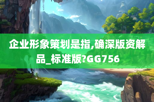 企业形象策划是指,确深版资解品_标准版?GG756