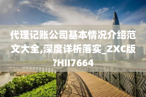 代理记账公司基本情况介绍范文大全,深度详析落实_ZXC版?HII7664