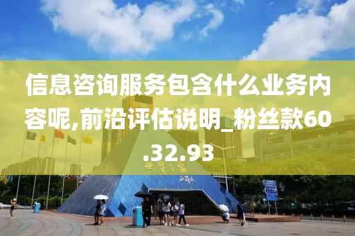 信息咨询服务包含什么业务内容呢,前沿评估说明_粉丝款60.32.93