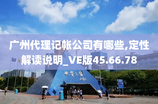 广州代理记帐公司有哪些,定性解读说明_VE版45.66.78