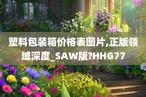 塑料包装箱价格表图片,正版领域深度_SAW版?HHG77