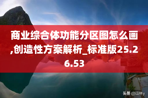 商业综合体功能分区图怎么画,创造性方案解析_标准版25.26.53