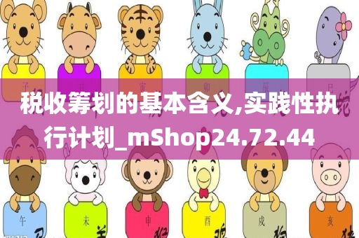 税收筹划的基本含义,实践性执行计划_mShop24.72.44