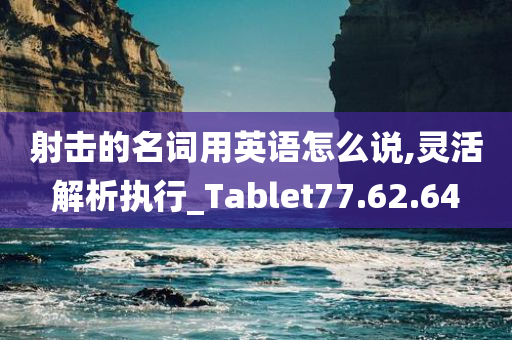 射击的名词用英语怎么说,灵活解析执行_Tablet77.62.64