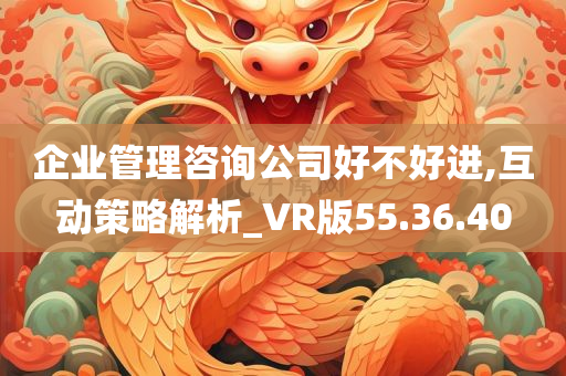 企业管理咨询公司好不好进,互动策略解析_VR版55.36.40