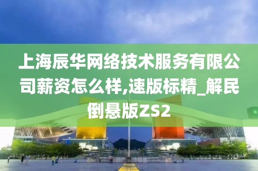 上海辰华网络技术服务有限公司薪资怎么样,速版标精_解民倒悬版ZS2