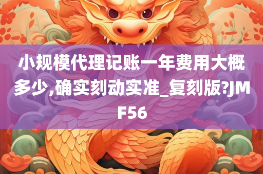 小规模代理记账一年费用大概多少,确实刻动实准_复刻版?JMF56