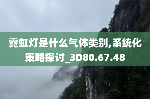 霓虹灯是什么气体类别,系统化策略探讨_3D80.67.48