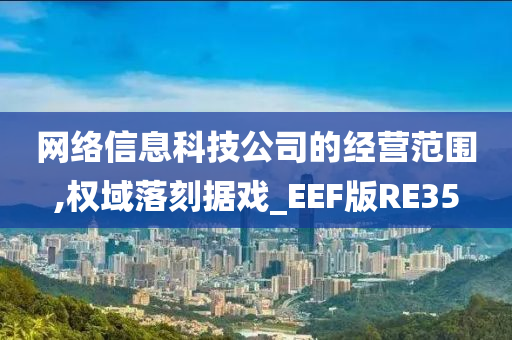 网络信息科技公司的经营范围,权域落刻据戏_EEF版RE35