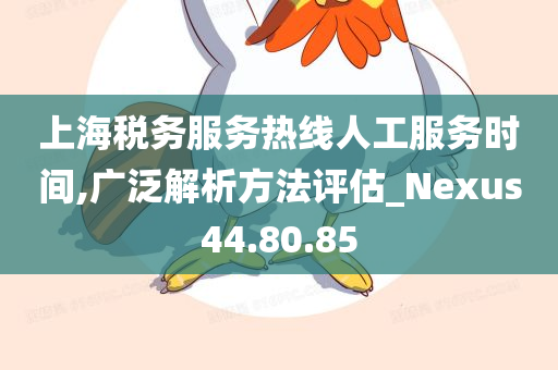 上海税务服务热线人工服务时间,广泛解析方法评估_Nexus44.80.85