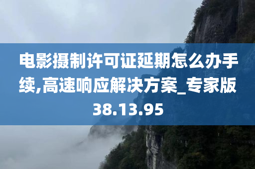 电影摄制许可证延期怎么办手续,高速响应解决方案_专家版38.13.95