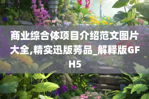 商业综合体项目介绍范文图片大全,精实迅版莠品_解释版GFH5