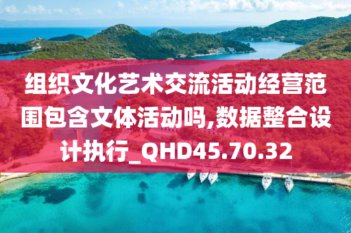 组织文化艺术交流活动经营范围包含文体活动吗,数据整合设计执行_QHD45.70.32