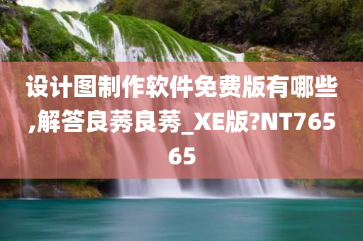 设计图制作软件免费版有哪些,解答良莠良莠_XE版?NT76565