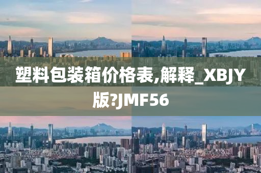 塑料包装箱价格表,解释_XBJY版?JMF56