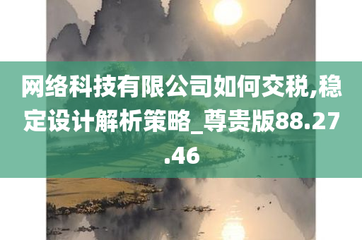 网络科技有限公司如何交税,稳定设计解析策略_尊贵版88.27.46